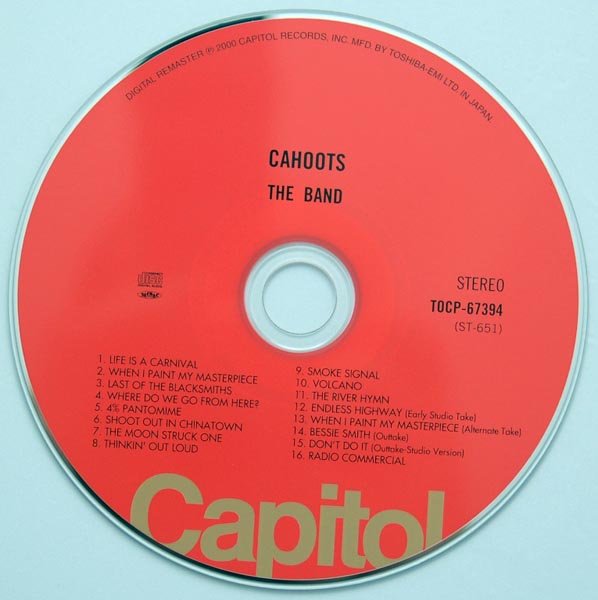 CD, Band (The) - Cahoots +5
