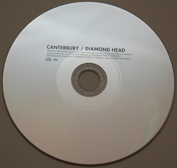 CD, Diamond Head - Canterbury 