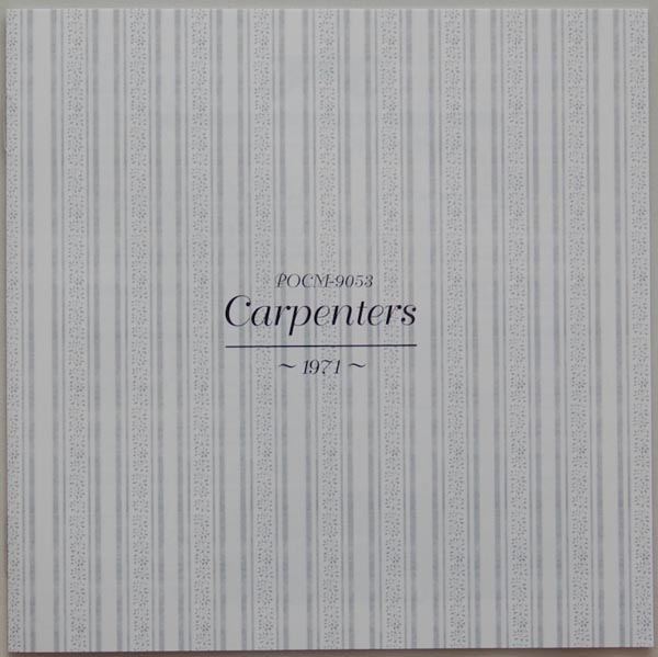 Lyric book, Carpenters - Carpenters