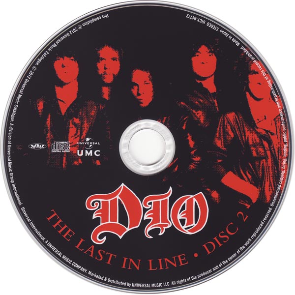 Bonus CD, Dio - The Last in Line