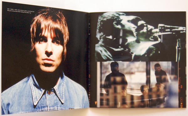 Booklet Pages 2 & 3, Oasis - Heathen Chemistry