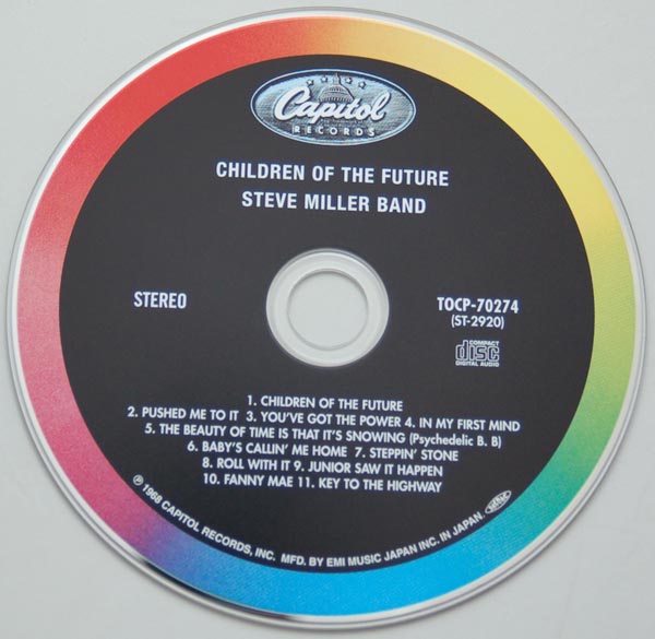 CD, Miller, Steve  - Children Of The Future