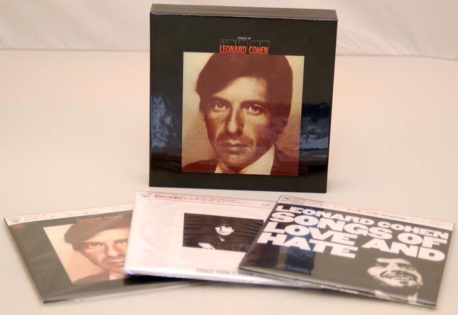 Box contents, Cohen, Leonard - Songs of Leonard Cohen Box