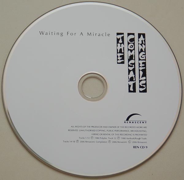 CD, Comsat Angels (The) - Waiting for a miracle
