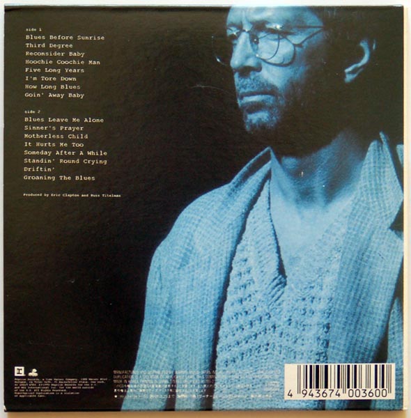 Back cover, Clapton, Eric - From The Cradle
