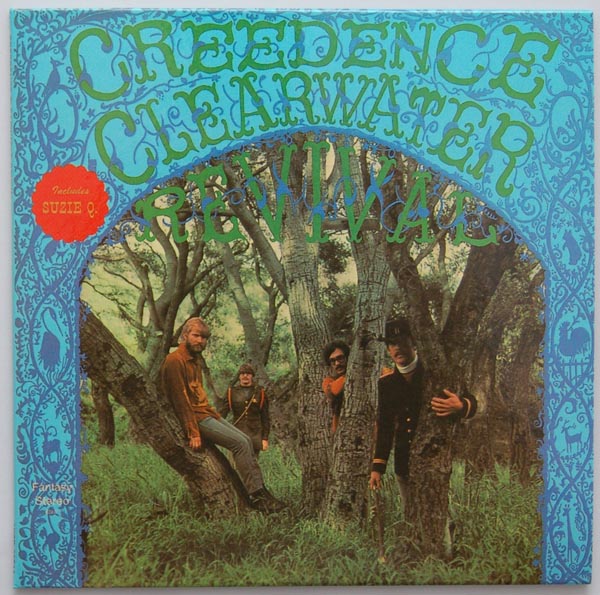 Front cover, Creedence Clearwater Revival - Creedence Clearwater Revival (aka Suzie Q)