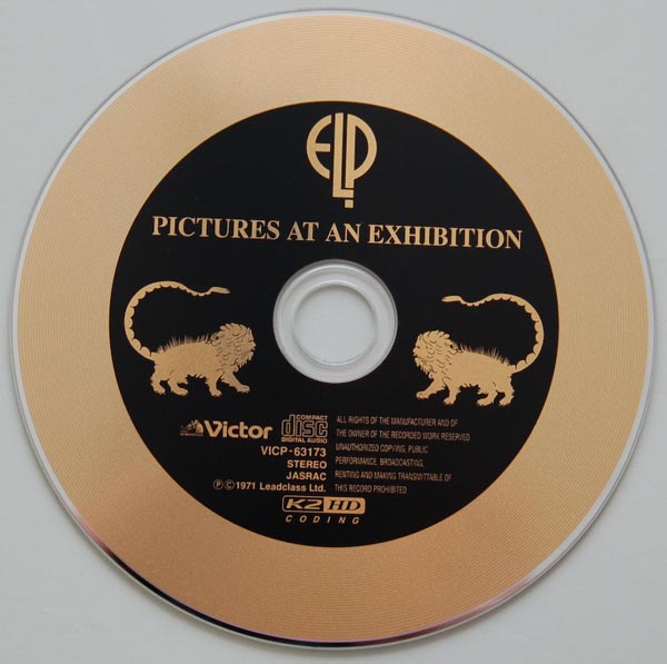 CD, Emerson, Lake + Palmer - Pictures At An Exhibition