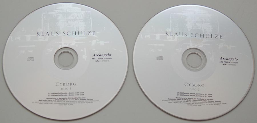 CDs, Schulze, Klaus  - Cyborg