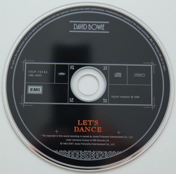 CD, Bowie, David - Let's Dance