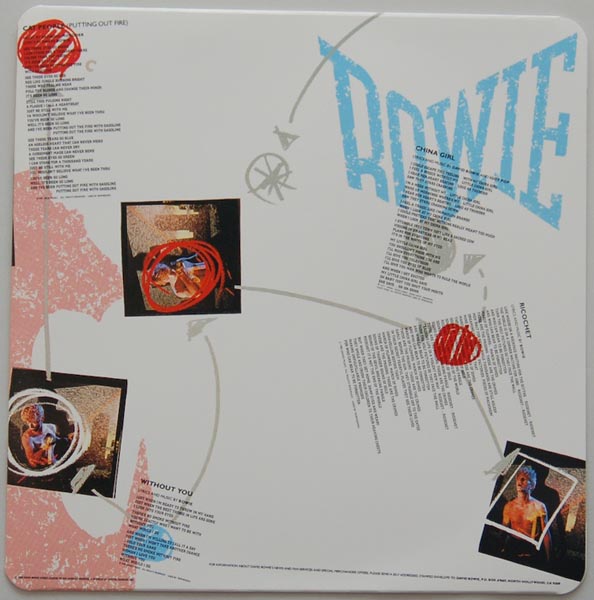Inner sleeve side A, Bowie, David - Let's Dance