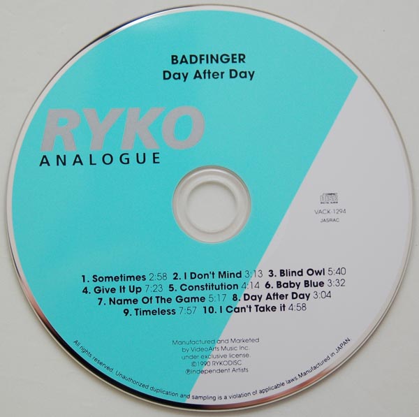 CD, Badfinger - Day After Day