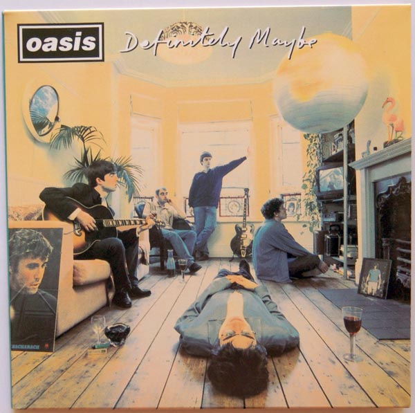 Front cover, Oasis - Definitely Maybe
