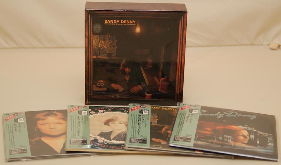 Box contents, Denny, Sandy - Sandy Denny Box