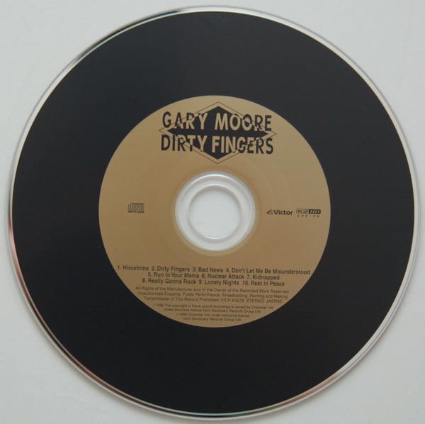 CD, Moore, Gary - Dirty Fingers