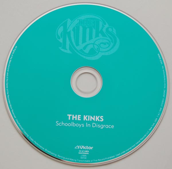 CD, Kinks (The) - Schoolboys In Disgrace