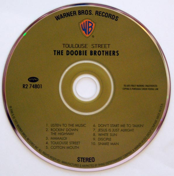 CD, Doobie Brothers (The) - Toulouse Street