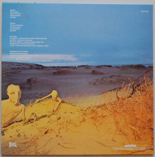 Back cover, Dregs (The) (Dixie Dregs) - Dregs Of The Earth