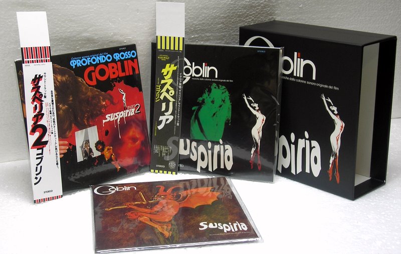 Suspiria Box with promo covers and Obis, Goblin - Suspiria Box