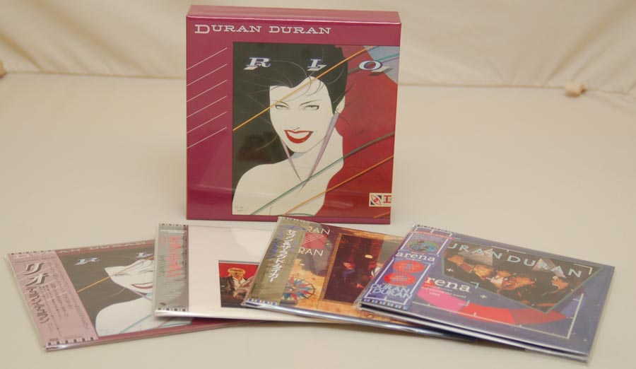 Box contents, Duran Duran - Rio Box