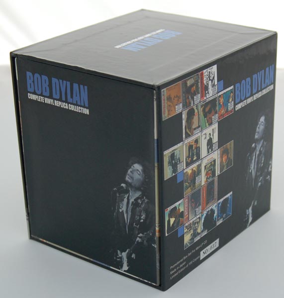 Box view #2, Dylan, Bob - Complete Vinyl Replica Collection box Rolling Thunder R. cover