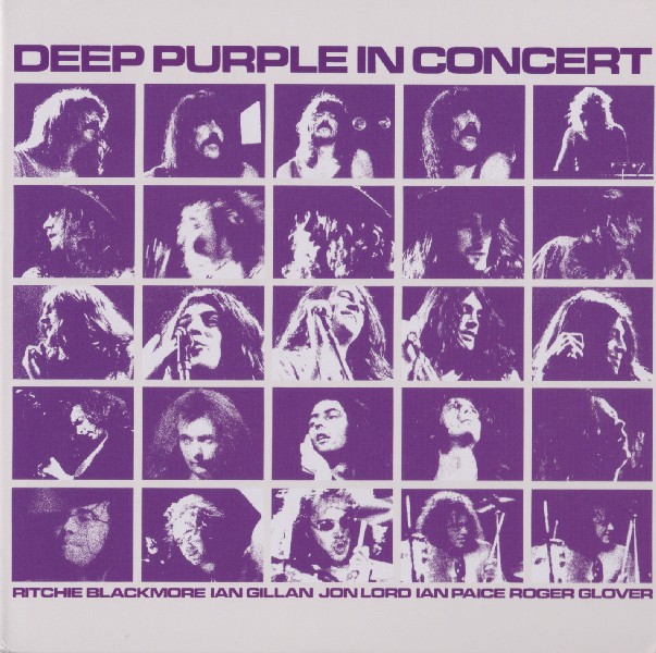 front, Deep Purple - In Concert (1970 & 1972) [Live] [2 CD]