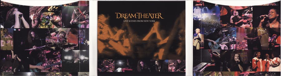 Paper Folder inside, Dream Theater - Live Scenes From New York
