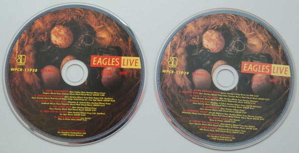 CDs, Eagles - Live