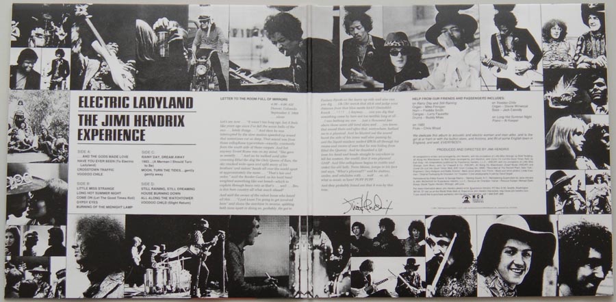Gatefold open, Hendrix, Jimi - Electric Ladyland (US)