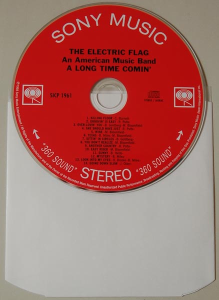 CD, Electric Flag - Long Time Comin'