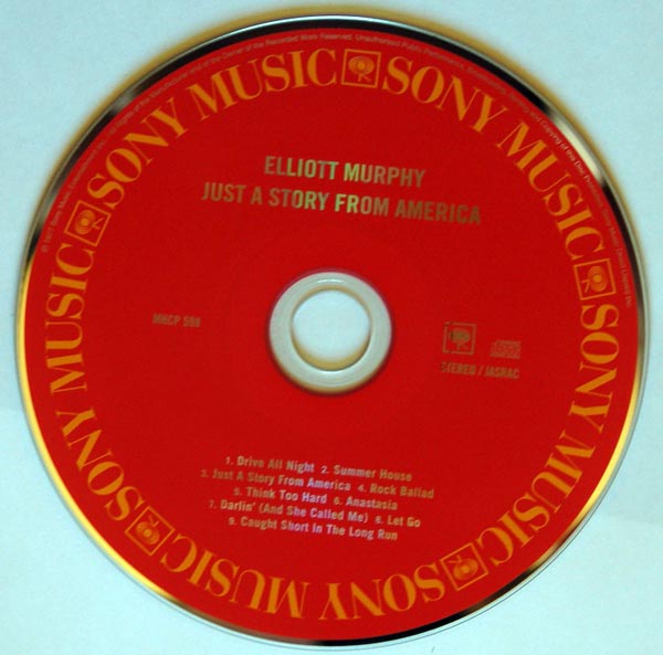 CD, Murphy, Elliott - Just a Story from America