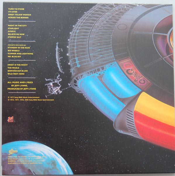 Back cover, Electric Light Orchestra (ELO) [2 CD] - Out Of The Blue