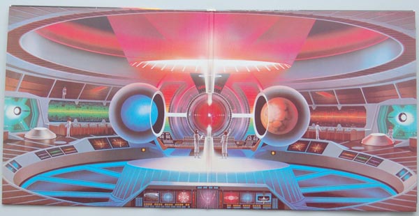 Gatefold open, Electric Light Orchestra (ELO) [2 CD] - Out Of The Blue