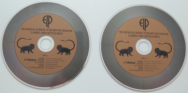 CDs, Emerson, Lake + Palmer - Ladies and Gentleman