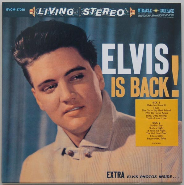 Front Cover, Presley, Elvis - Elvis Is Back!