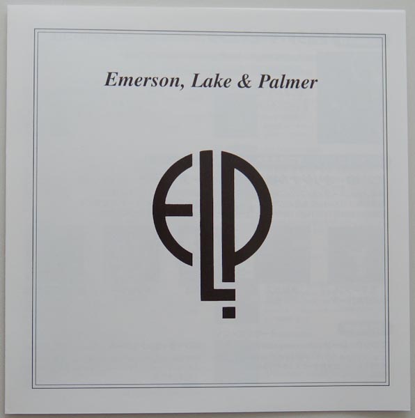 Insert, Emerson, Lake + Palmer - Trilogy