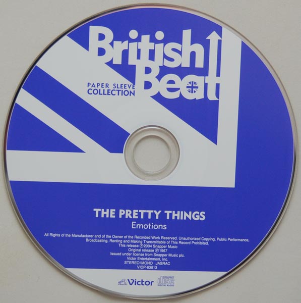 CD, Pretty Things (The) - Emotions +8