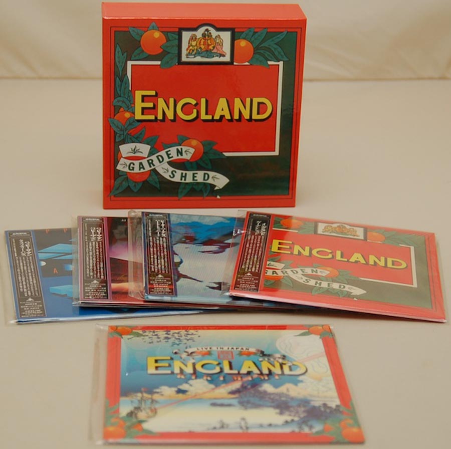 Box contents, England - Garden Shed Box