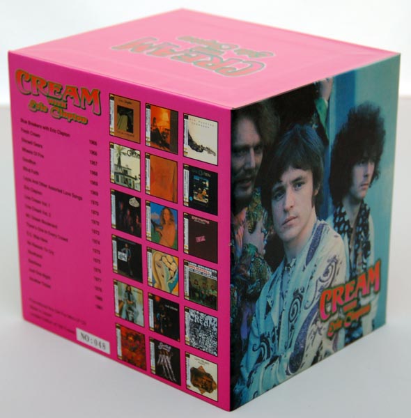 Box view #2, Clapton, Eric - Complete Vinyl Replica Collection Box