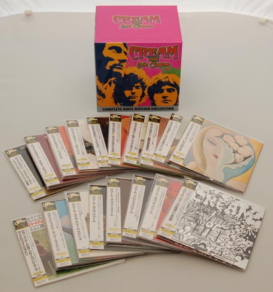 Contents, Clapton, Eric - Complete Vinyl Replica Collection Box