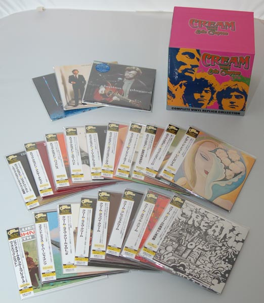 Contents +, Clapton, Eric - Complete Vinyl Replica Collection Box