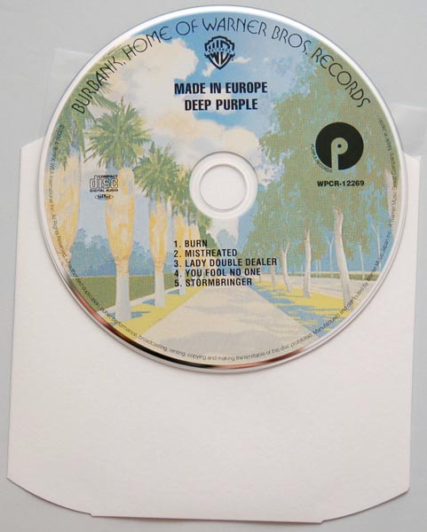 CD, Deep Purple - Made In Europe
