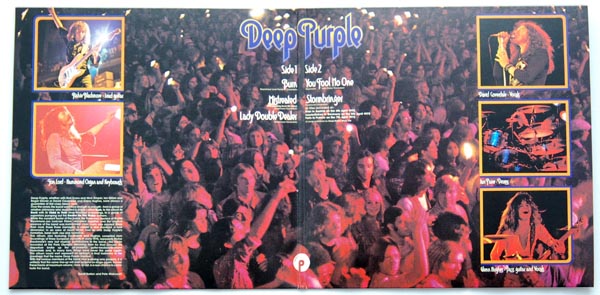 Gatefold open, Deep Purple - Made In Europe