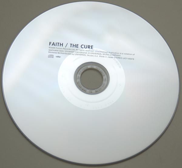 CD, Cure (The) - Faith 