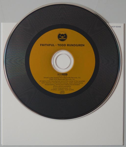 CD, Rundgren, Todd - Faithful