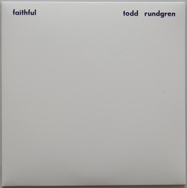 Front Cover, Rundgren, Todd - Faithful