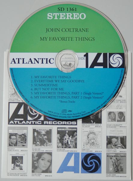 CD, Coltrane, John - My Favorite Things +2