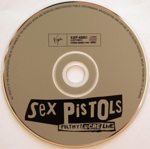 CD, Sex Pistols (The) - Filthy Lucre Live