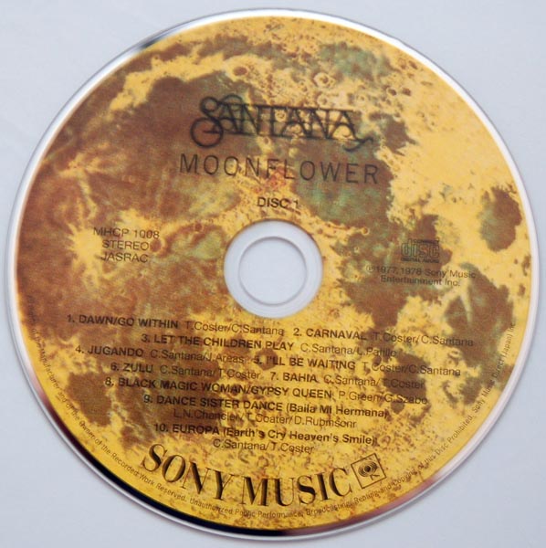 CD 1, Santana - Moonflower