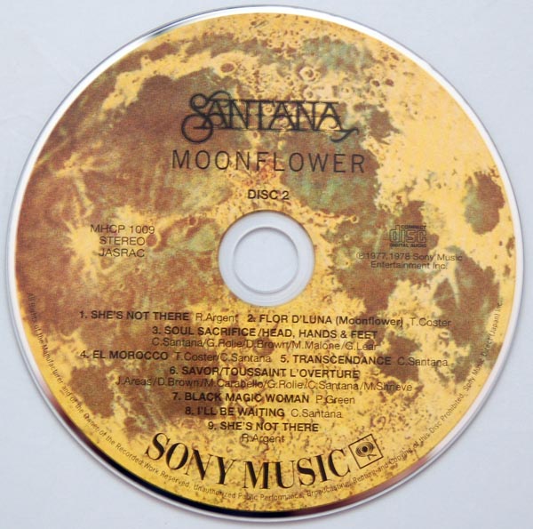 CD 2, Santana - Moonflower