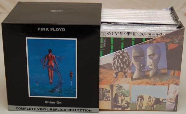 Open Box View 1, Pink Floyd - Complete Vinyl Replica Collection box